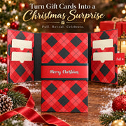 Christmas Pull-Tab Gift Card Holder – A Magical Holiday Surprise Booklet