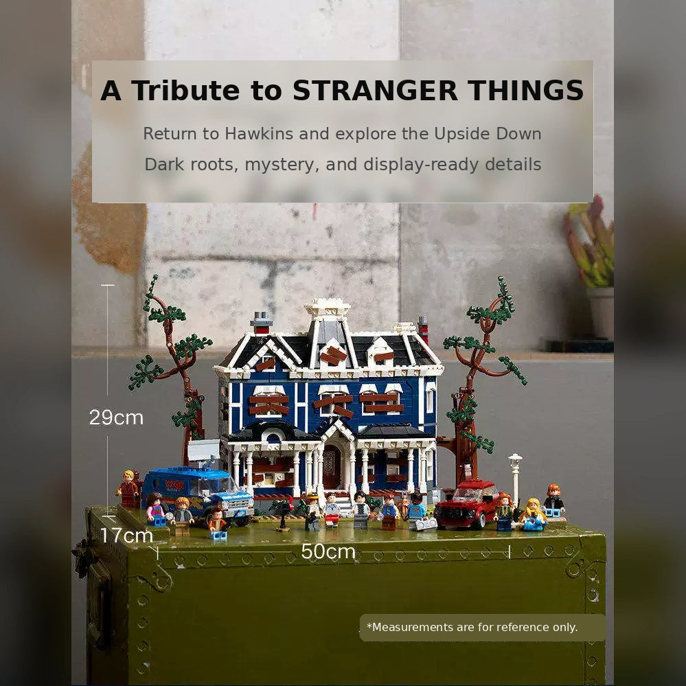 Ensemble de blocs de construction Manoir hanté, maquette de maison gothique de 2593 pièces avec 13 figurines et 2 véhicules