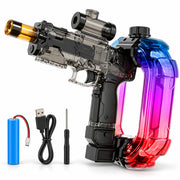 Ice Burst Electric Water Blaster with Light-Up Muzzle & Large-Capacity Tank