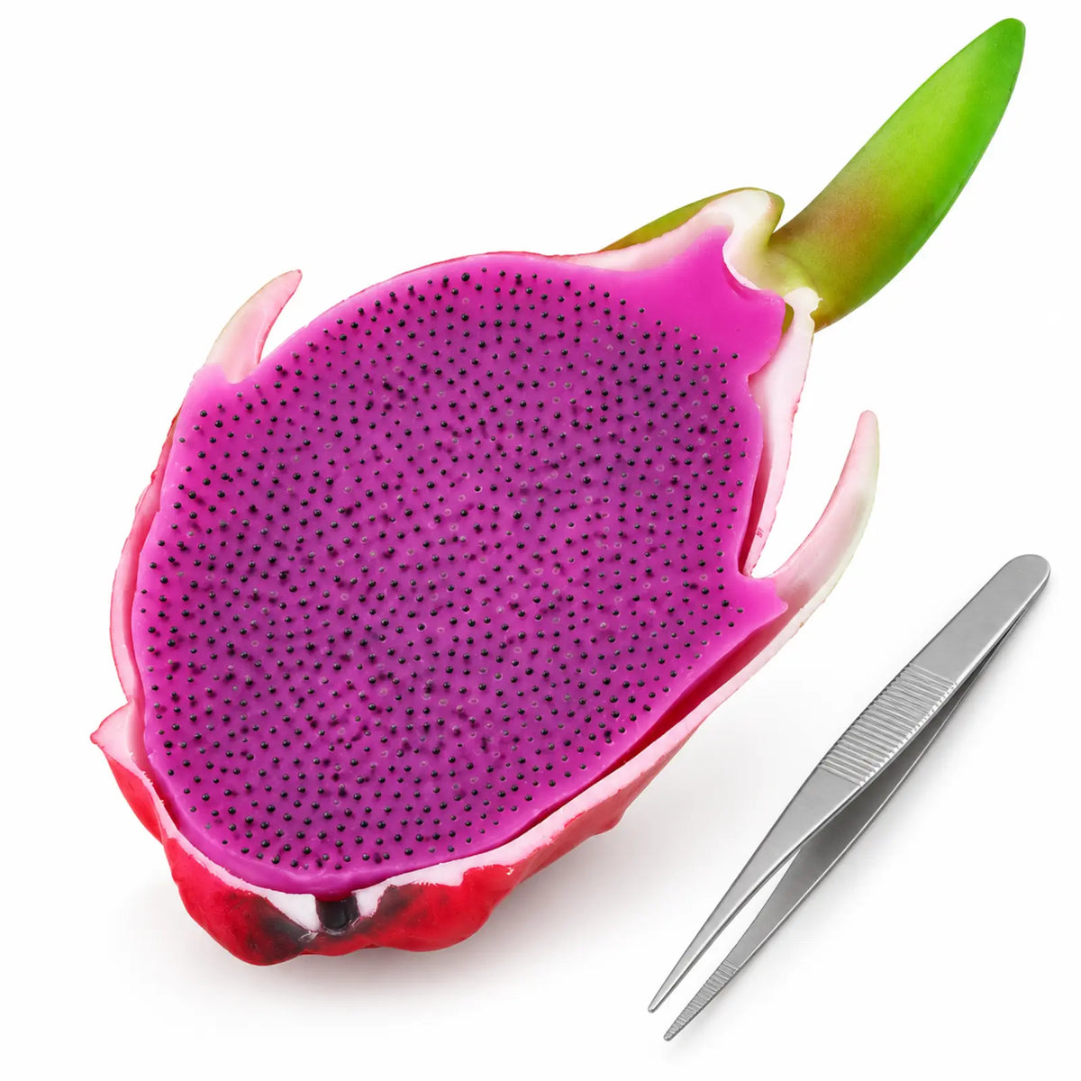 Realistic Dragon Fruit Seed-Picking Fidget Toy with Tweezers