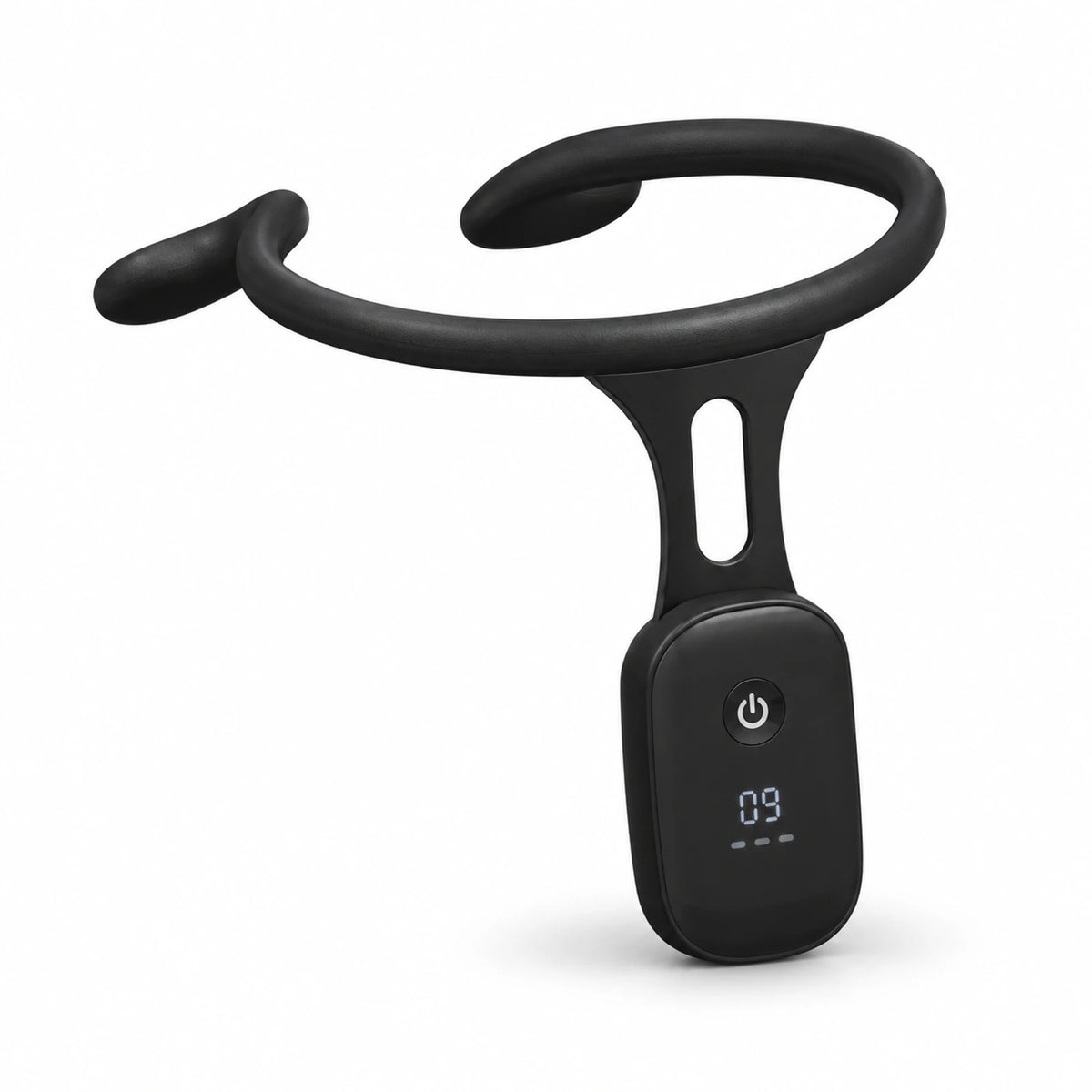 Smart Posture Reminder with LCD Display – Wearable Vibration Alert Neck Trainer