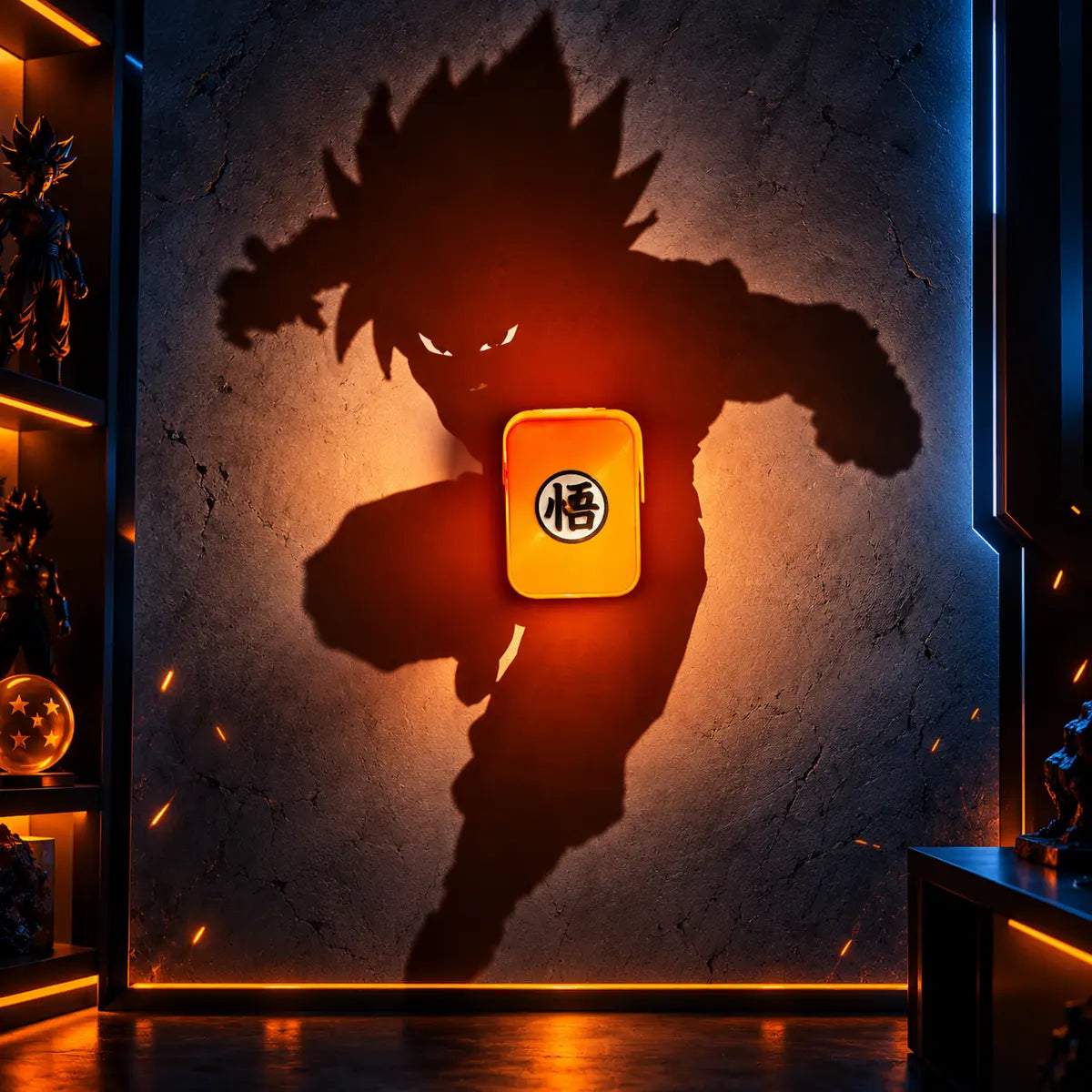 3D Shadow Projector Wall Light – Hero & Halloween Room Decor