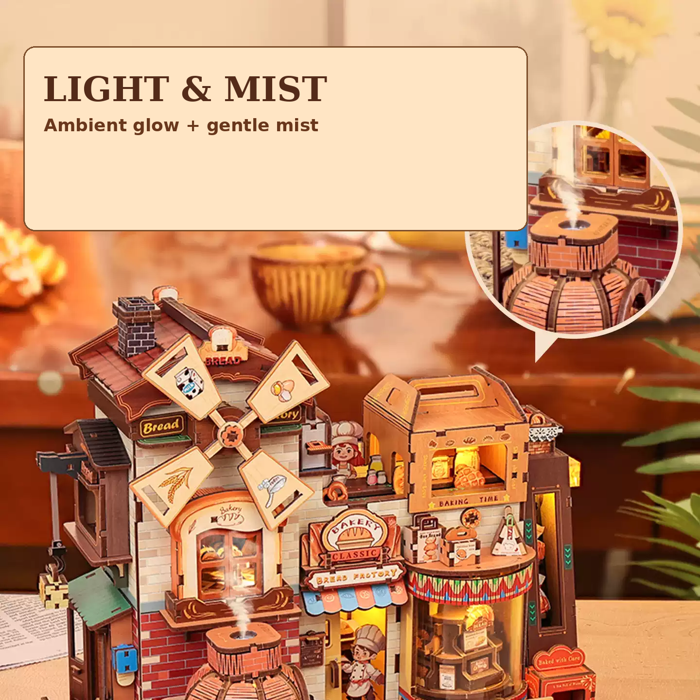 DIY Bread Workshop Miniature House Kit