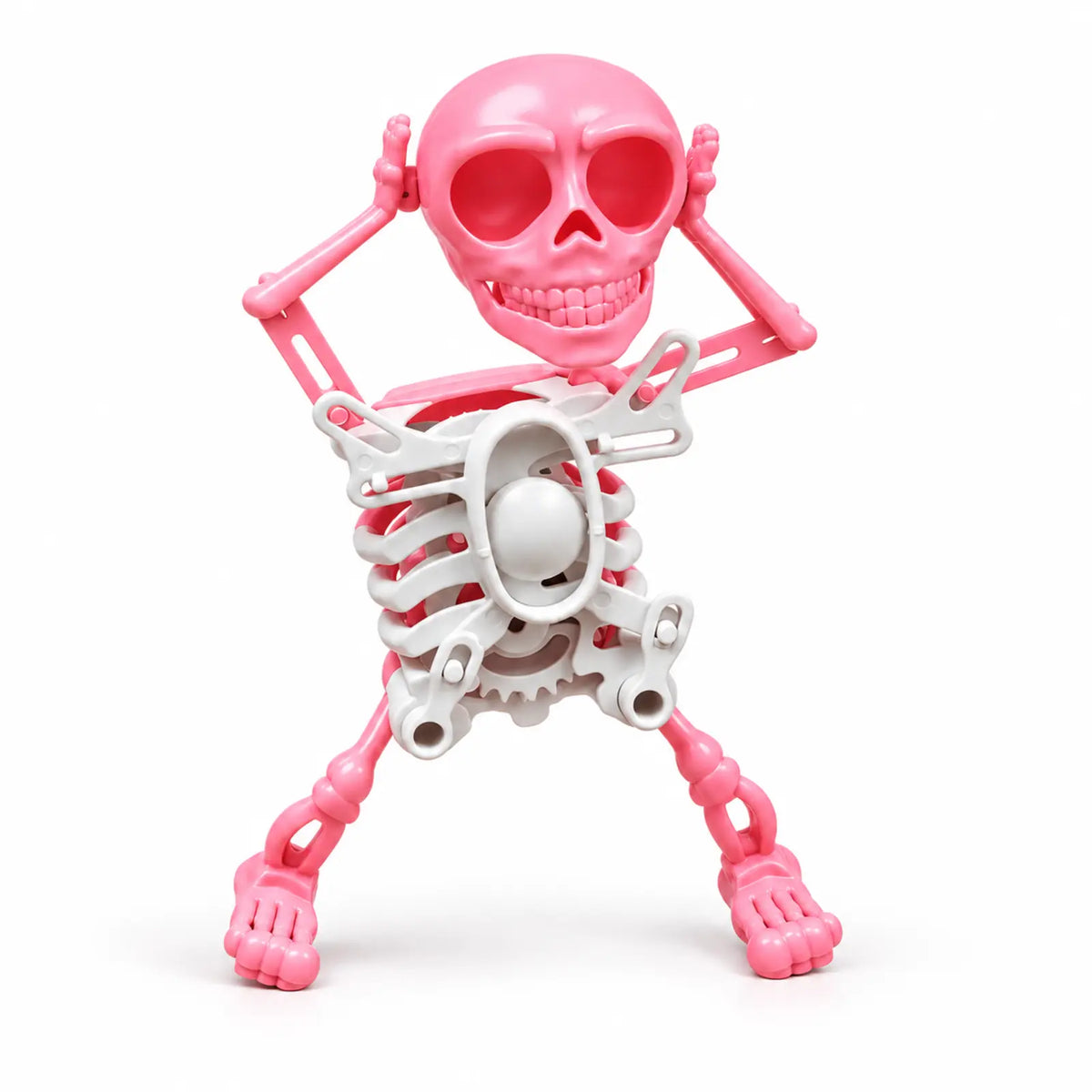 Articulated Dancing Skeleton Squeeze Toy – Funny Halloween Fidget