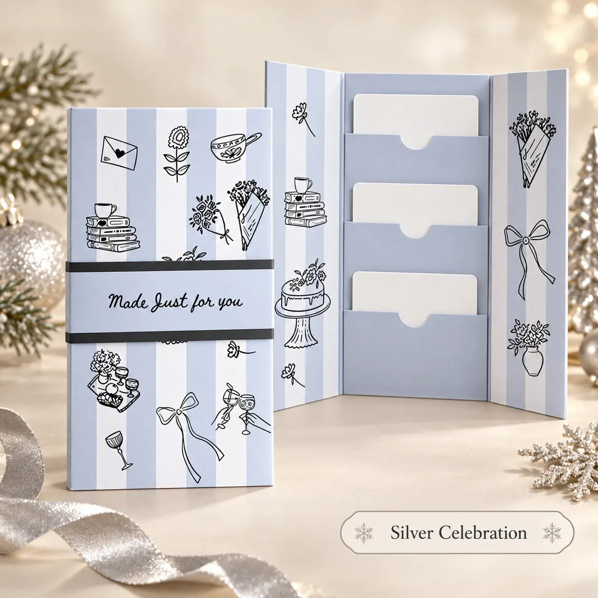 Christmas Pull-Tab Gift Card Holder – A Magical Holiday Surprise Booklet