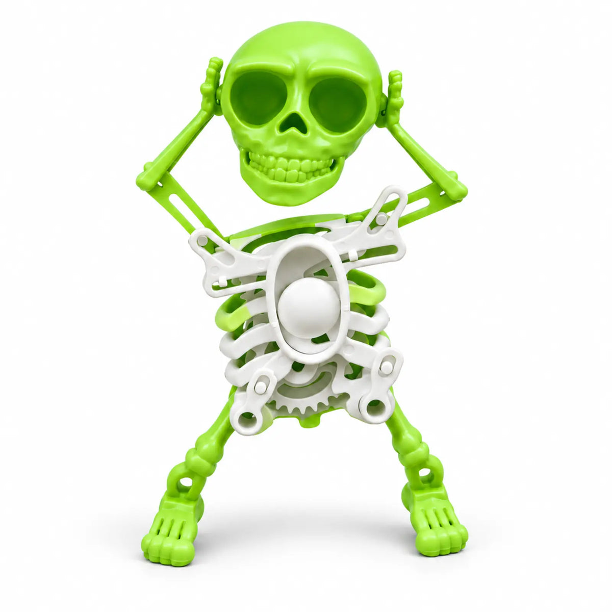 Articulated Dancing Skeleton Squeeze Toy – Funny Halloween Fidget