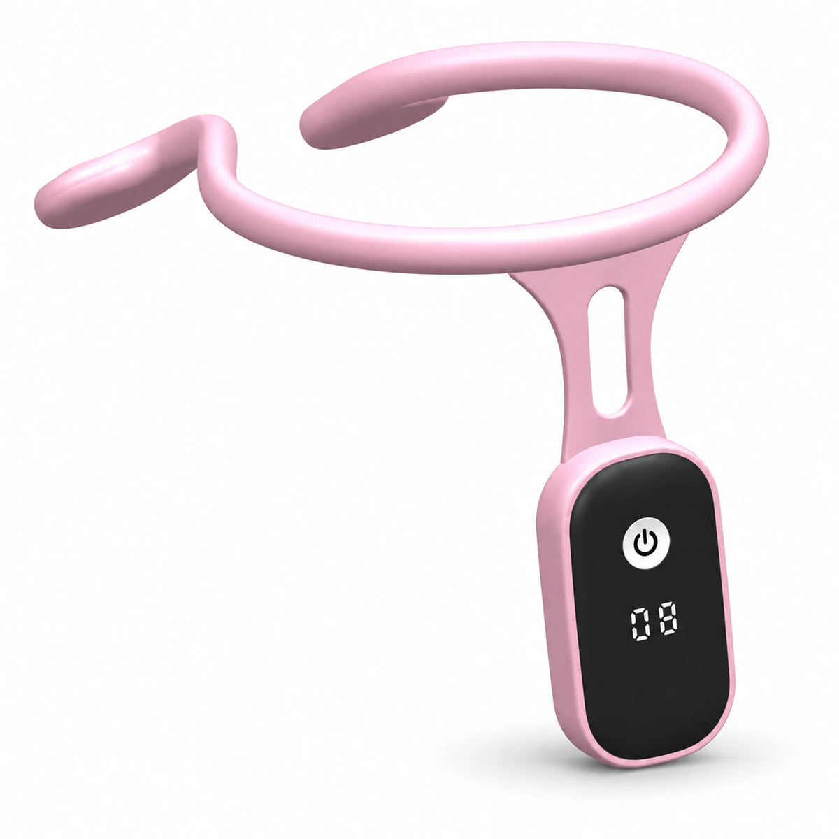 Smart Posture Reminder with LCD Display – Wearable Vibration Alert Neck Trainer