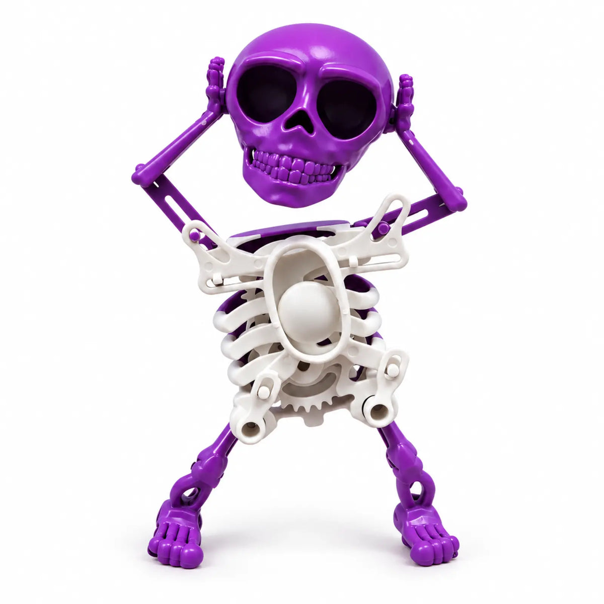 Articulated Dancing Skeleton Squeeze Toy – Funny Halloween Fidget
