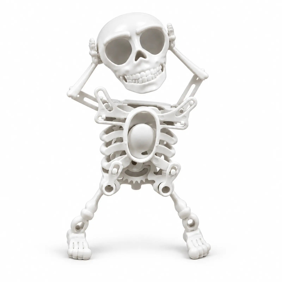 Articulated Dancing Skeleton Squeeze Toy – Funny Halloween Fidget