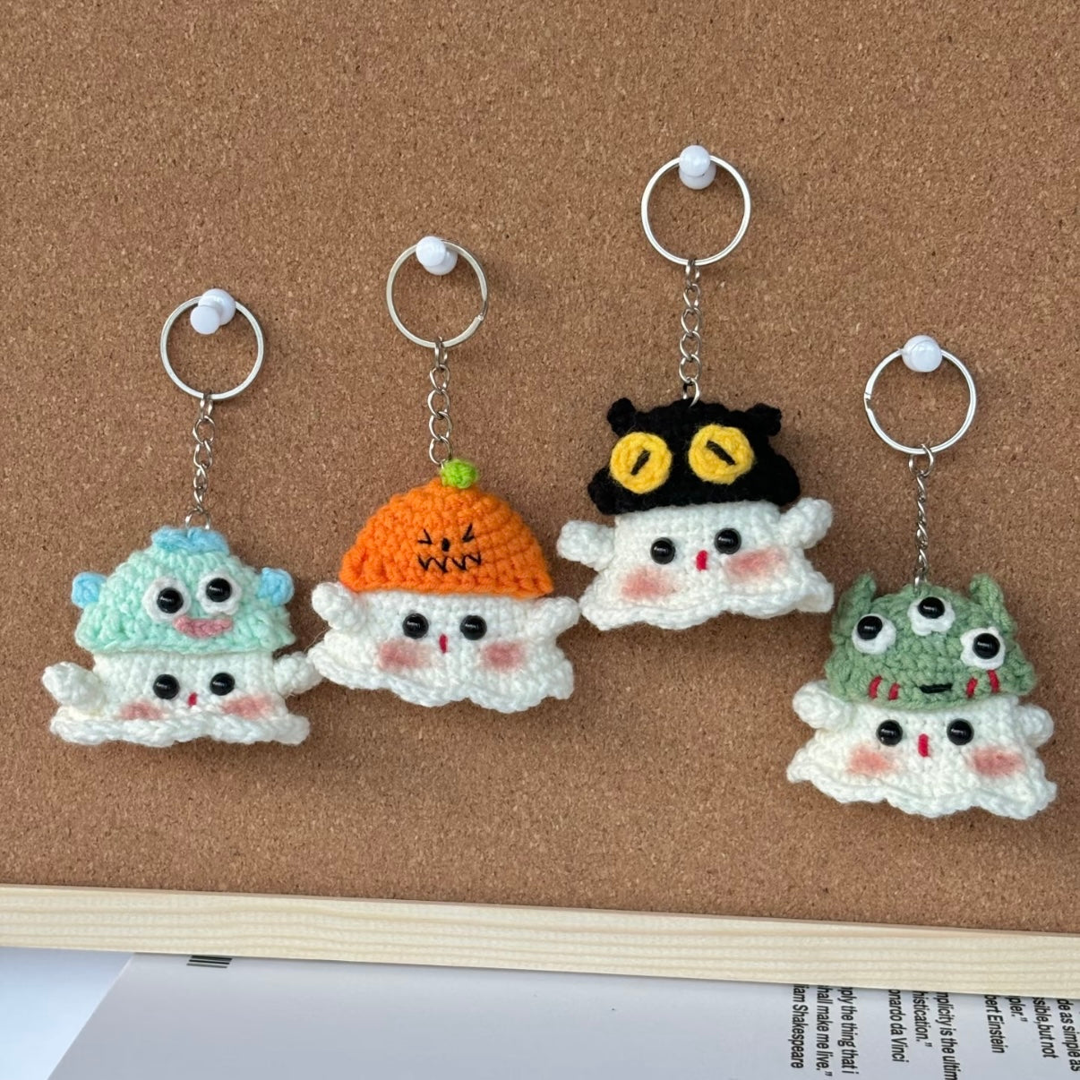 Halloween Ghost DIY Crochet Kit with Video Tutorials