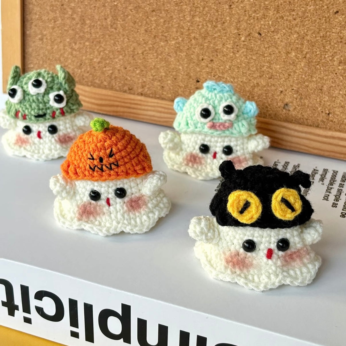 Halloween Ghost DIY Crochet Kit with Video Tutorials