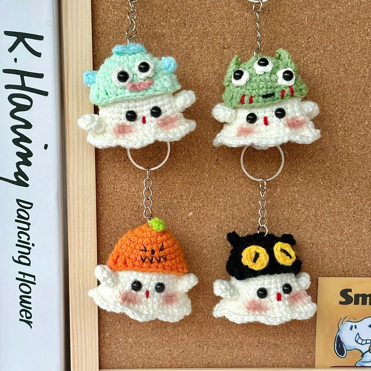 Halloween Ghost DIY Crochet Kit with Video Tutorials