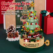 Christmas Tree Music Box Building Block Set