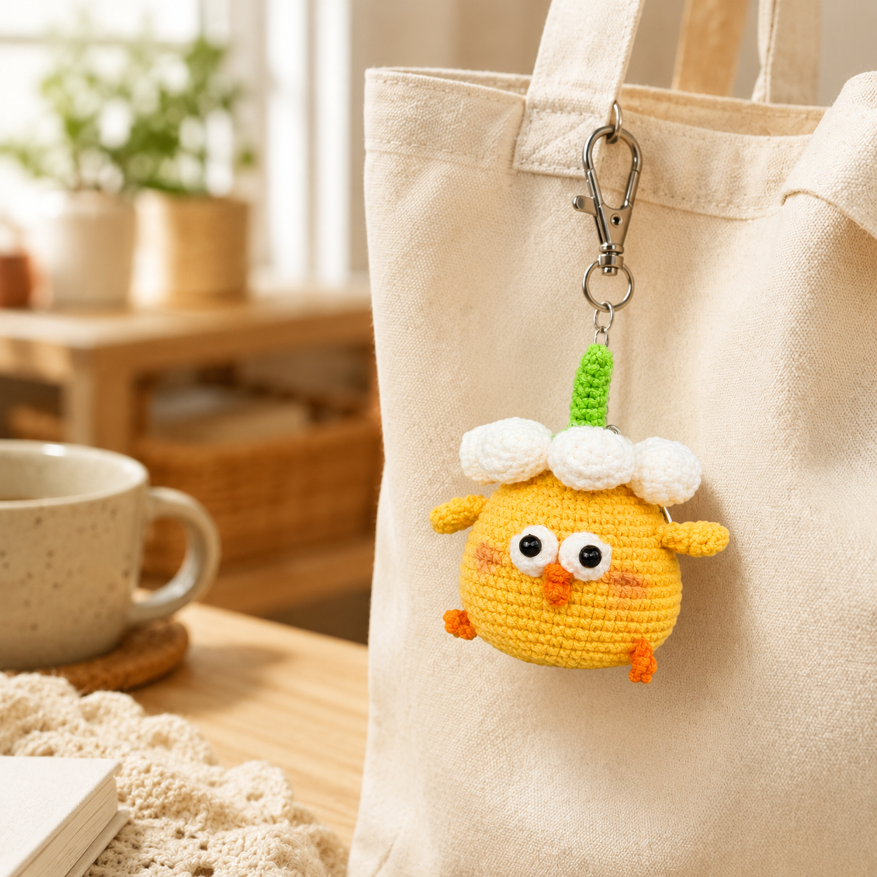 Bloomy Chick Crochet Kit – Beginner-Friendly DIY Craft Set