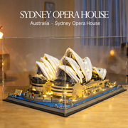 Sydney Opera House Building Blocks Model with Lights