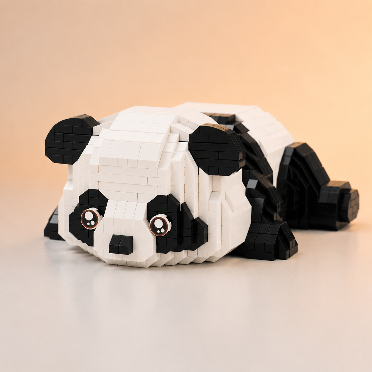 Adorable kit de blocs de construction DIY Panda