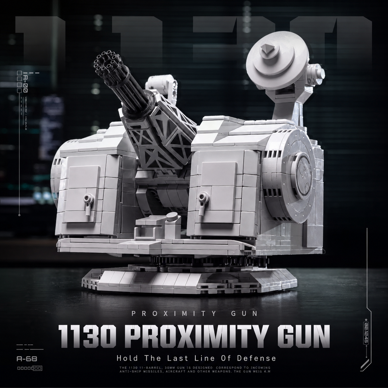 1130 Proximity Gun Building Blocks Set