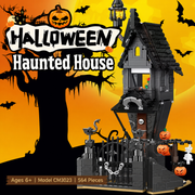 Halloween Haunted House Building Block Set