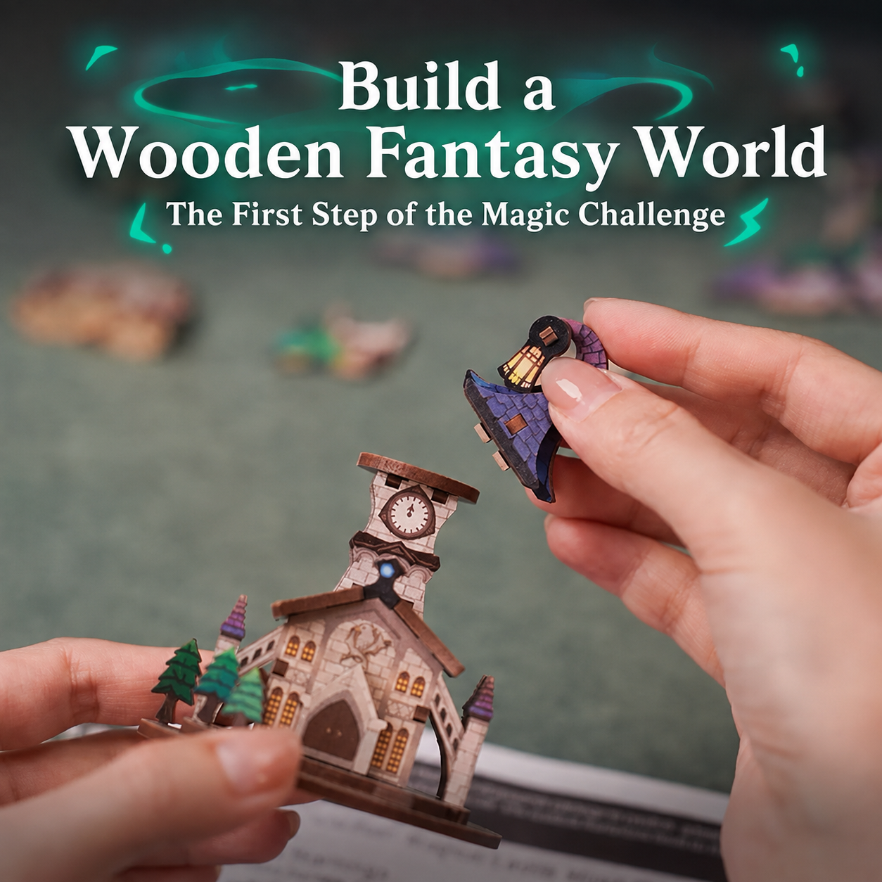 Magical Castle DIY Music Box Kit