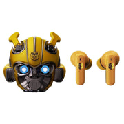 Bumblebee-Inspired True Wireless Earbuds with Display Charging Stand