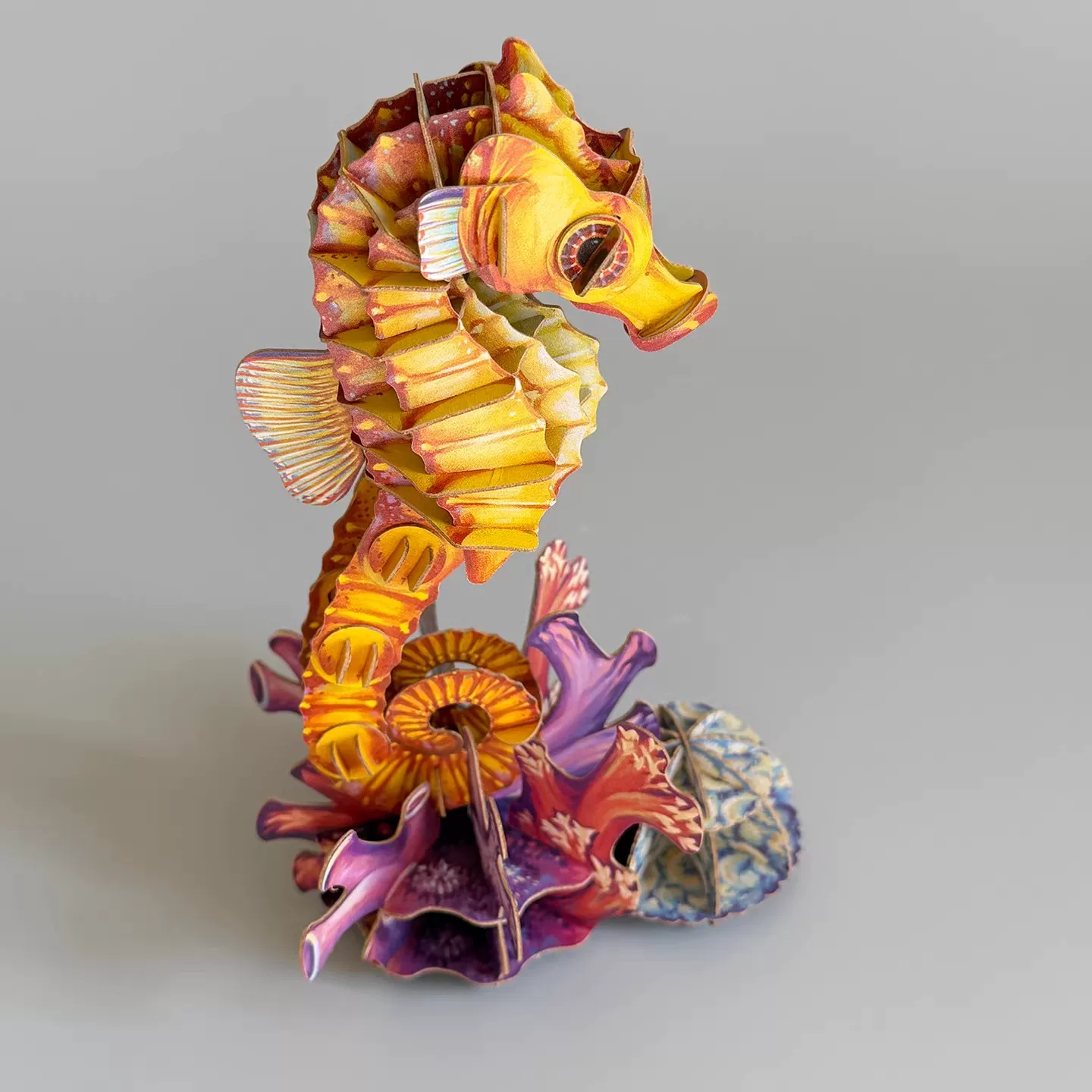 DIY 3D Seahorse Wooden Model Kit