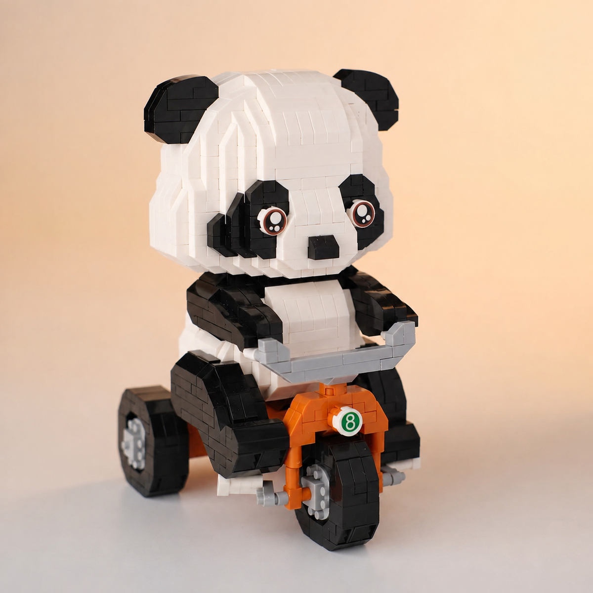Adorable kit de blocs de construction DIY Panda