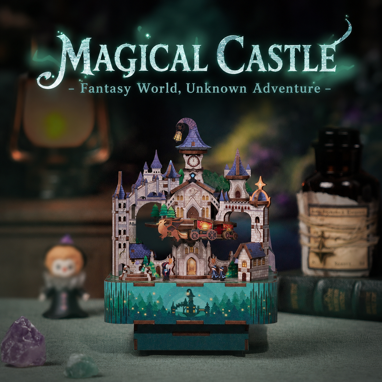 Magical Castle DIY Music Box Kit