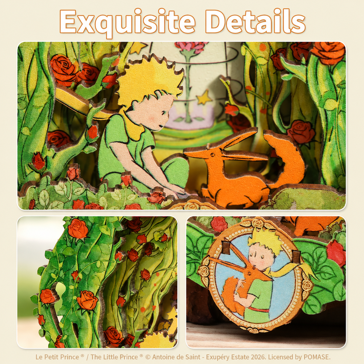 The Little Prince DIY 3D Fridge Magnet Kit