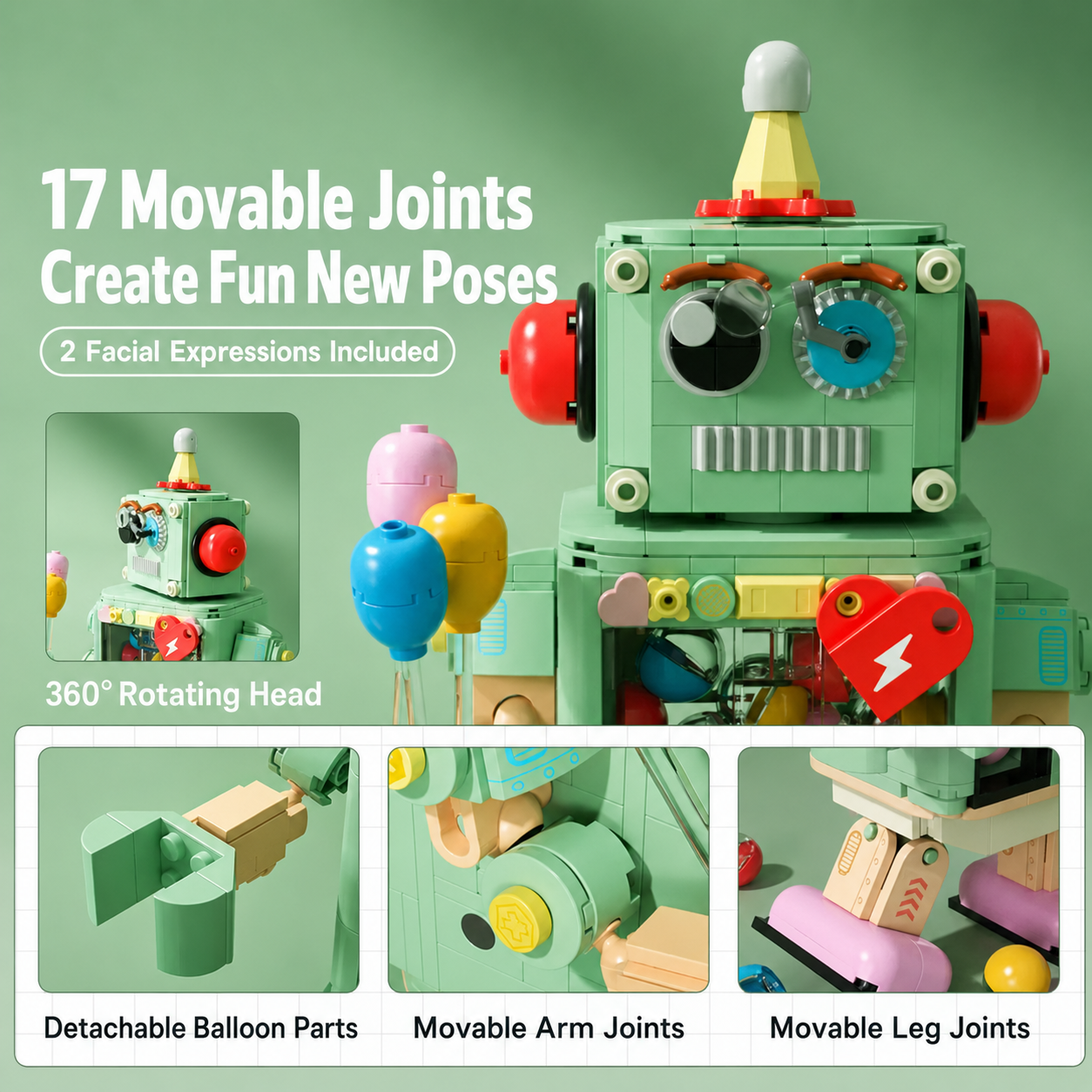 Building Block Gashapon Robot – A Thoughtful Gift