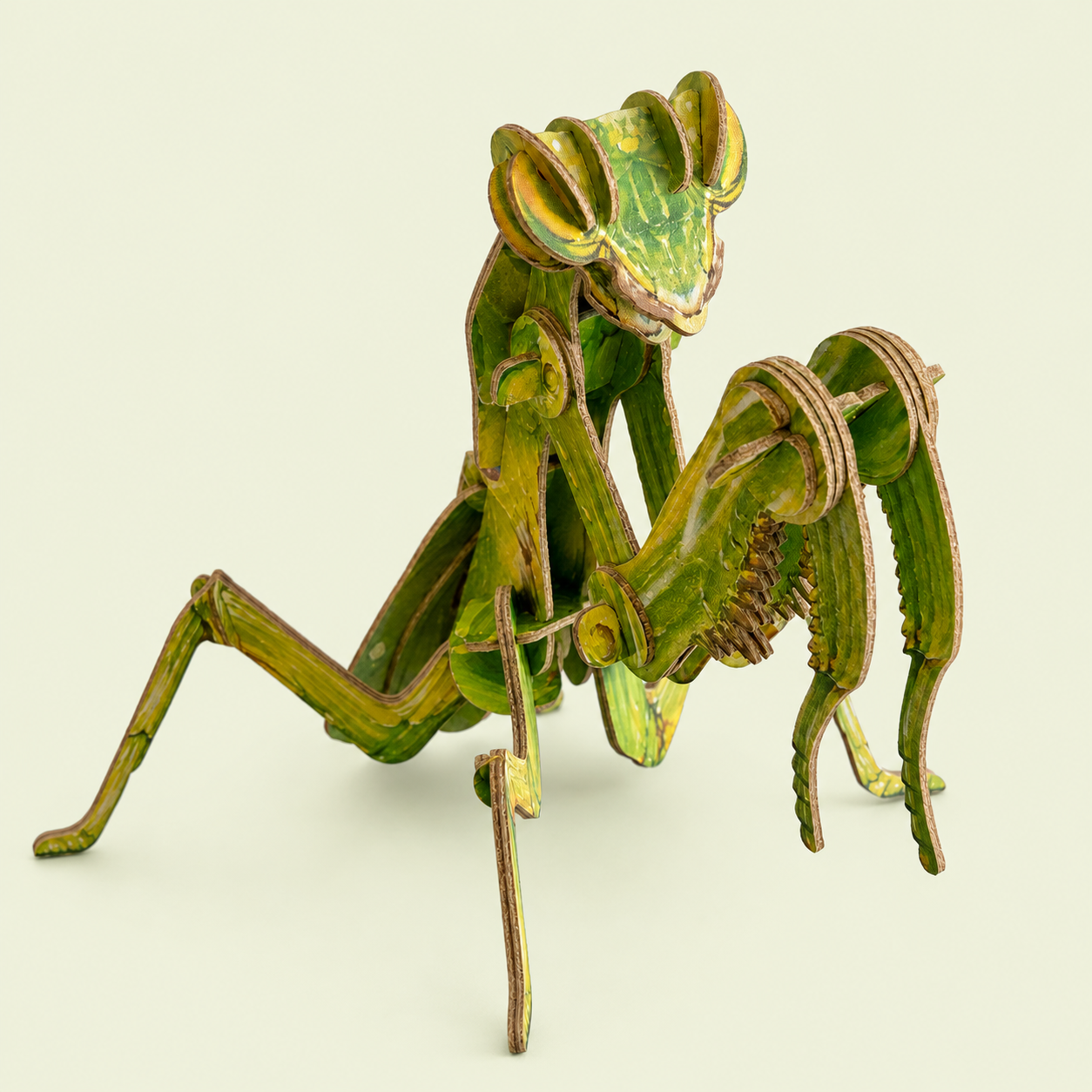 DIY 3D Praying Mantis Wooden Model Kit