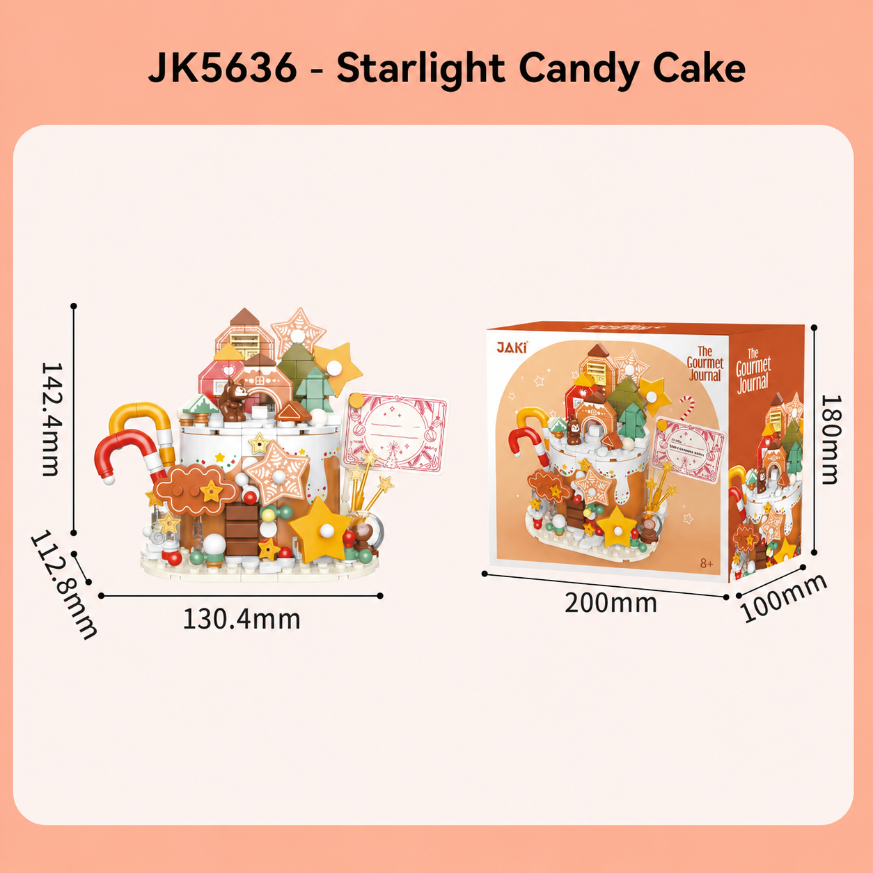 Starlight Mango Cake Building Block Set