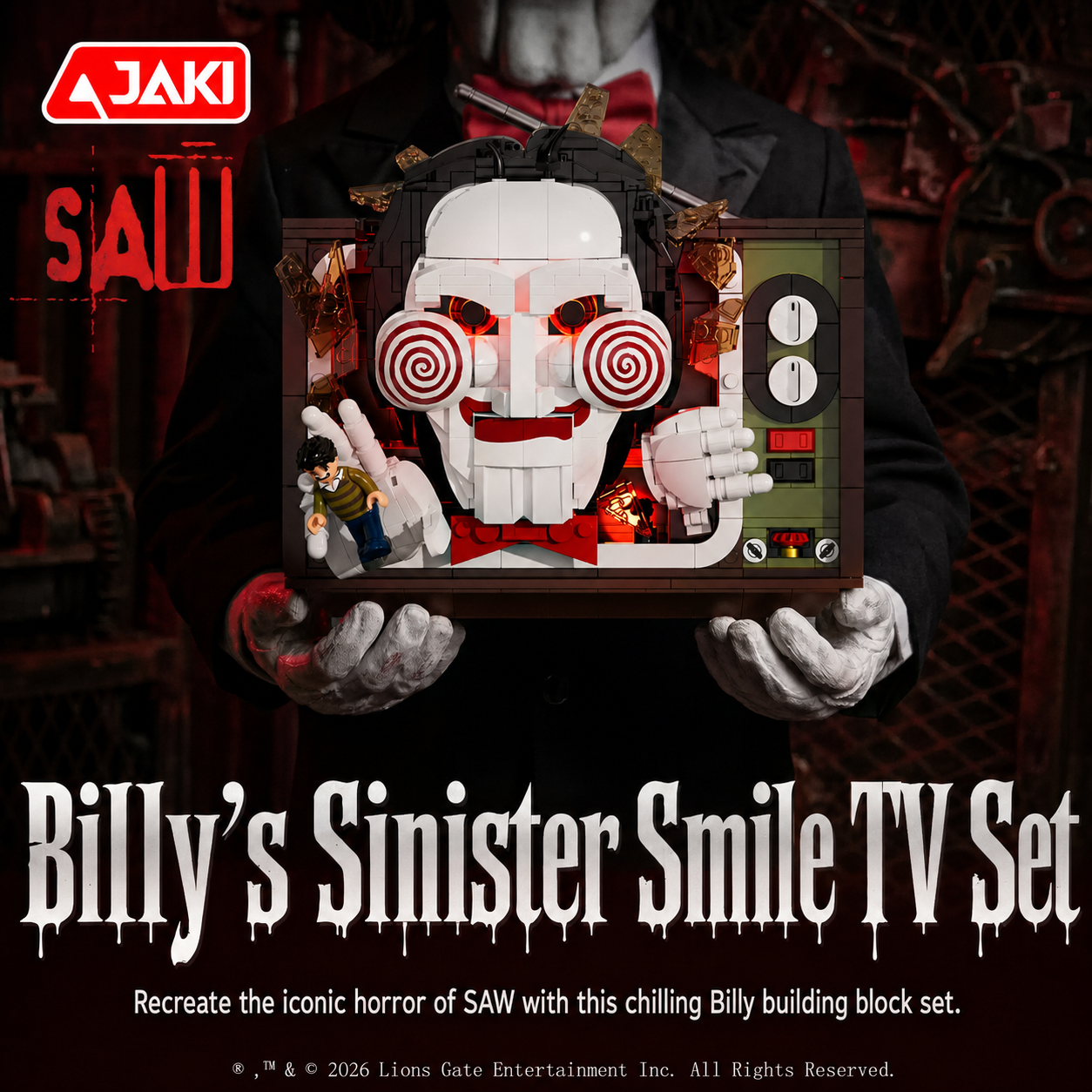 Billy Puppet TV Building Block Set