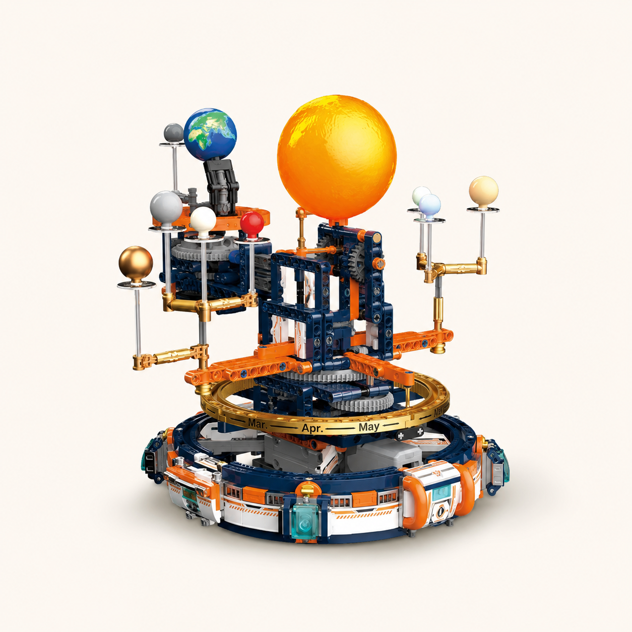 Breaking Dawn Solar System Orrery Building Block Set