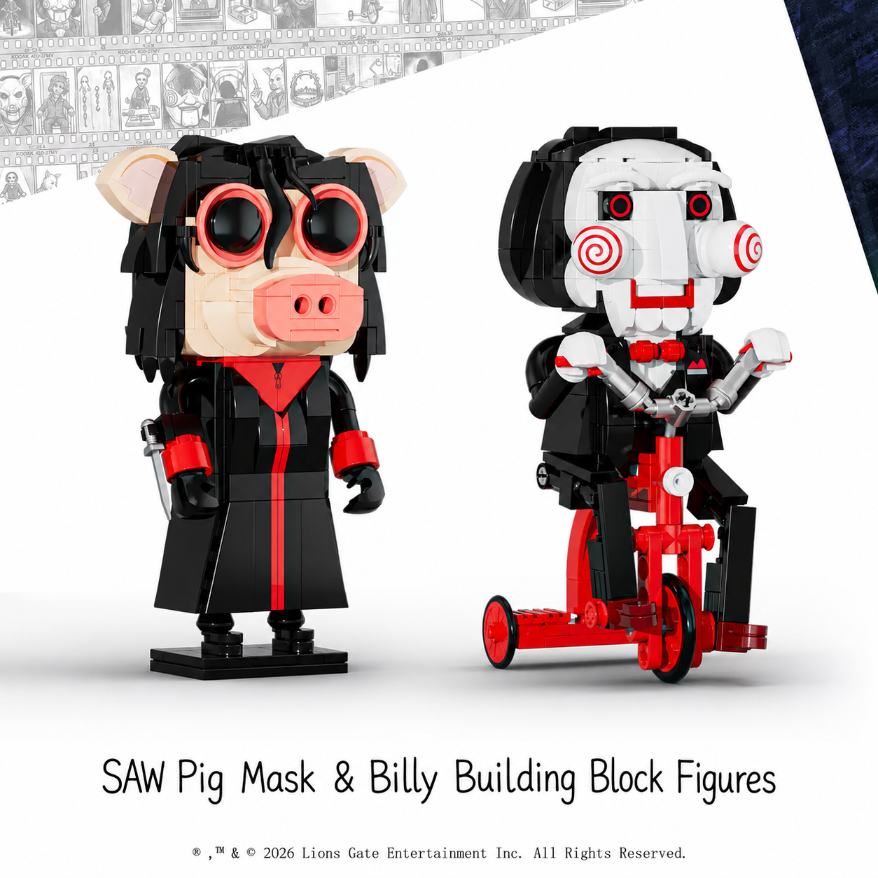 Billy Puppet TV Building Block Set