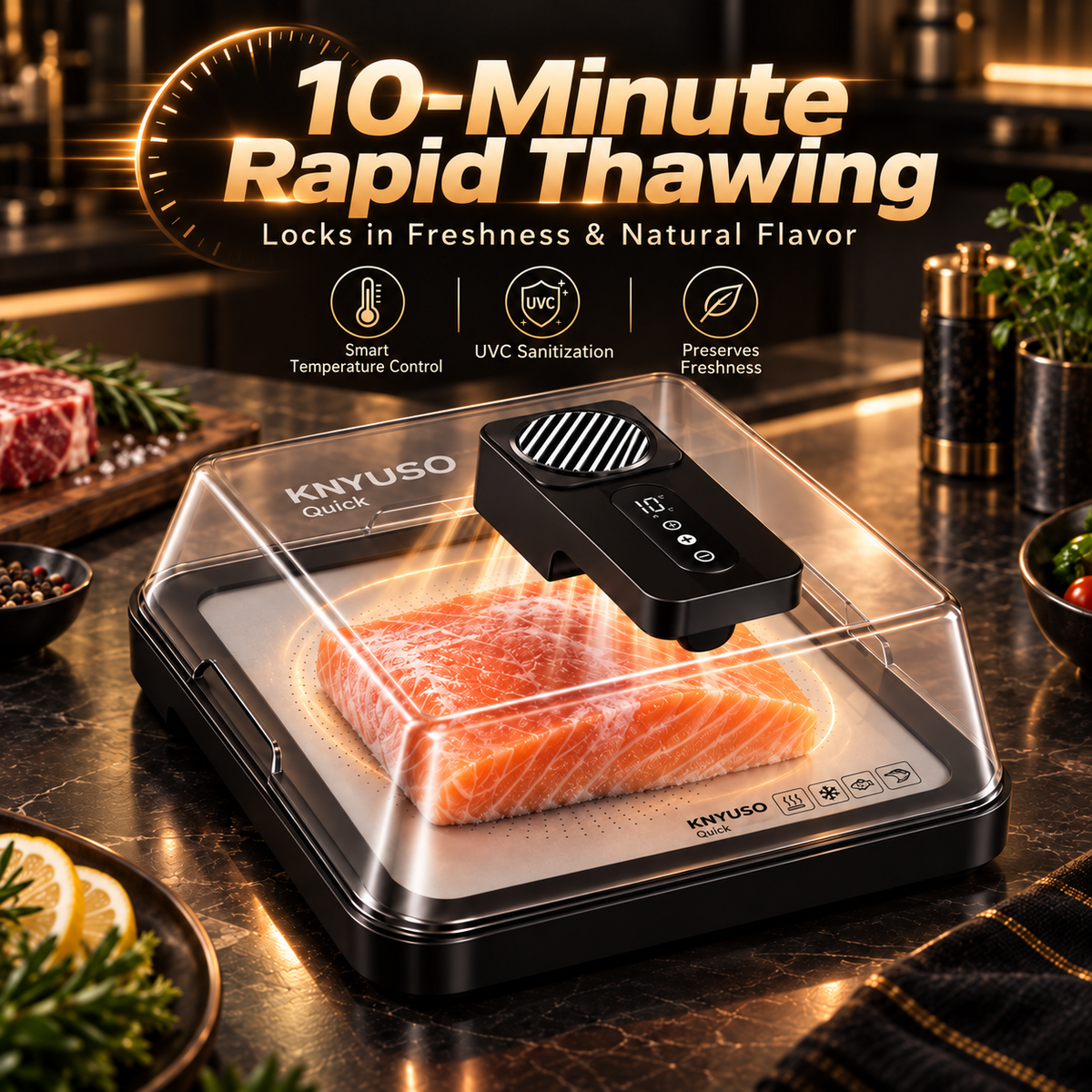 Make Cooking Easier for Mom – Smart Rapid Thawing & Freshness Box