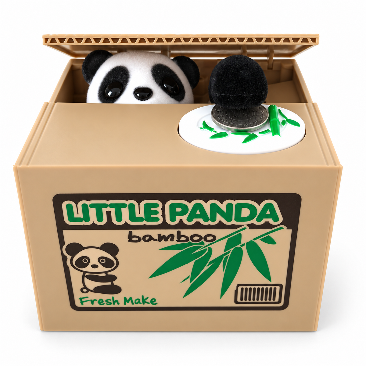 Mischief Coin Bank – Interactive Coin-Stealing Piggy Bank, Fun Gift for Kids & Families