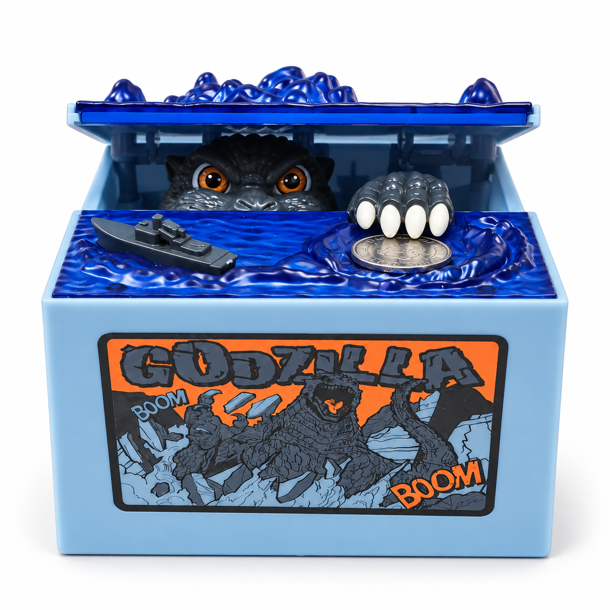 Mischief Coin Bank – Interactive Coin-Stealing Piggy Bank, Fun Gift for Kids & Families