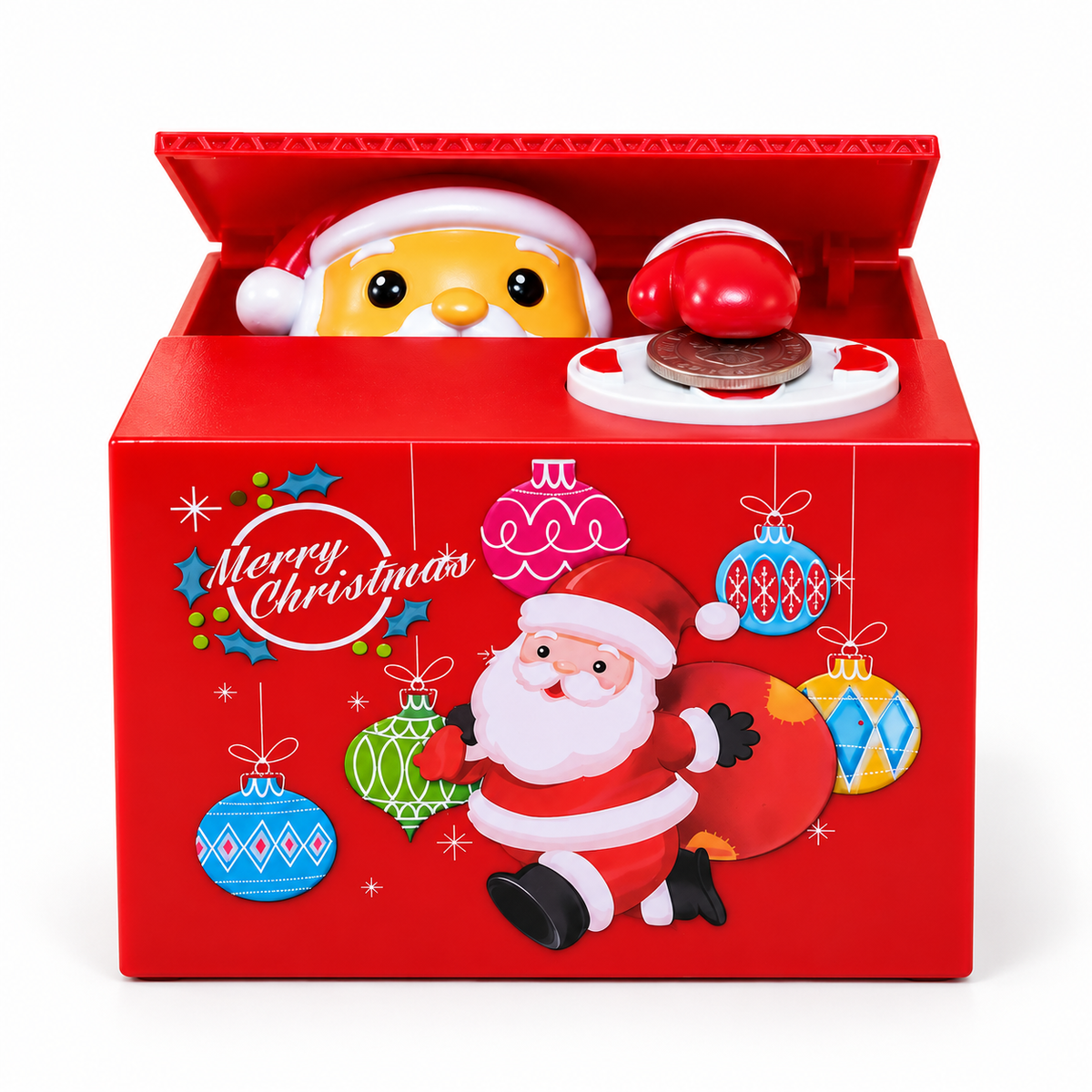 Mischief Coin Bank – Interactive Coin-Stealing Piggy Bank, Fun Gift for Kids & Families