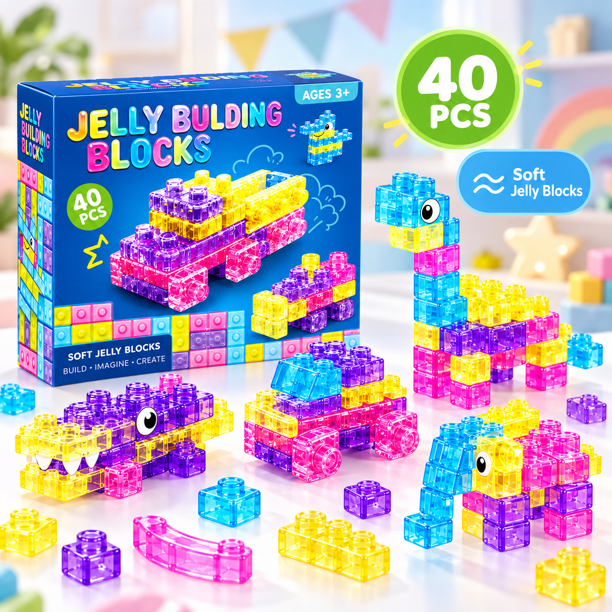 Jelly Building Blocks – Bend, Build & Create Endless Fun