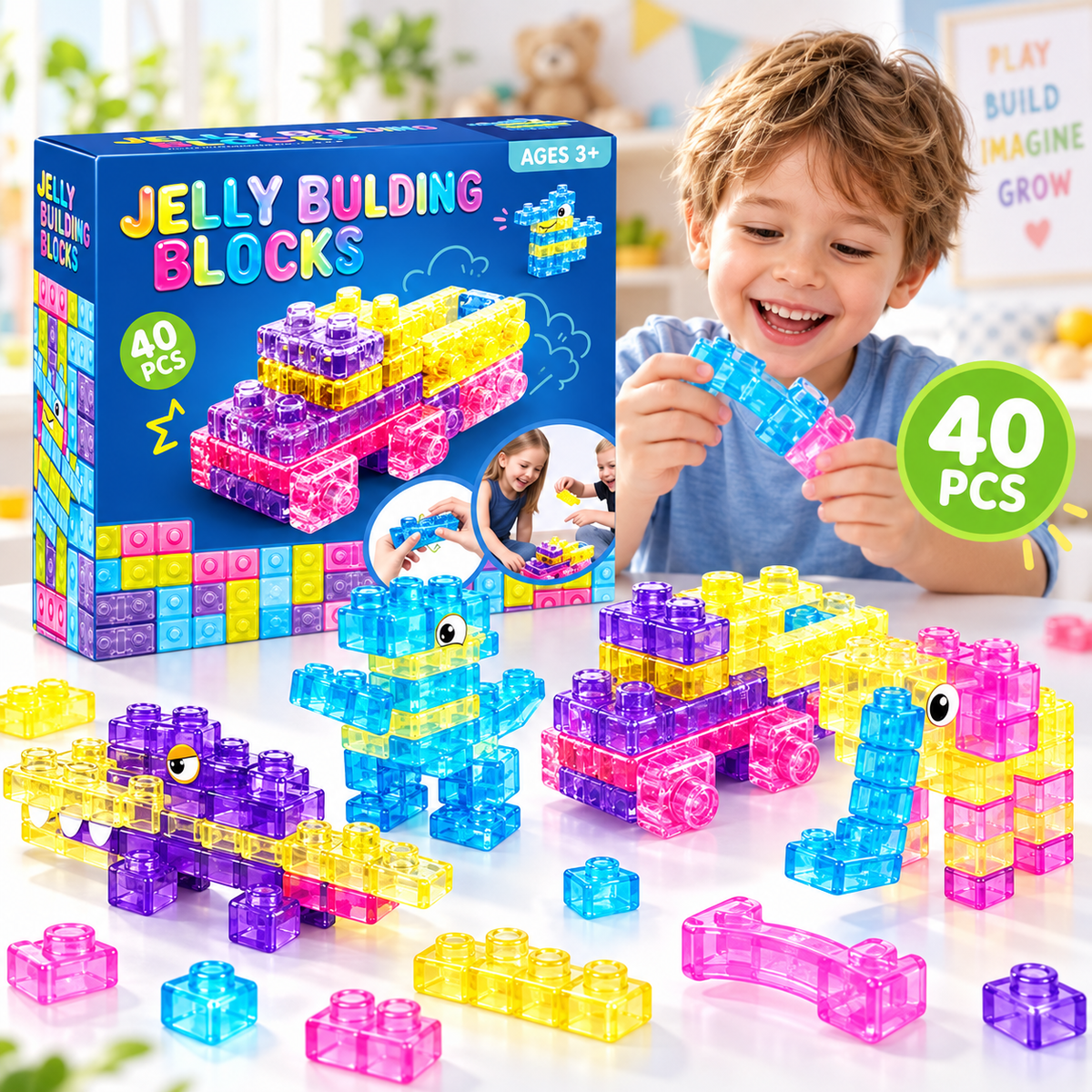 Jelly Building Blocks – Bend, Build & Create Endless Fun