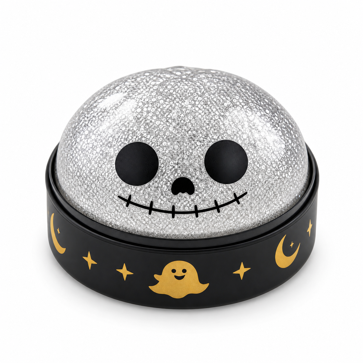 Squish the Spooks! Halloween Glitter Dome Stress-Relief Toy