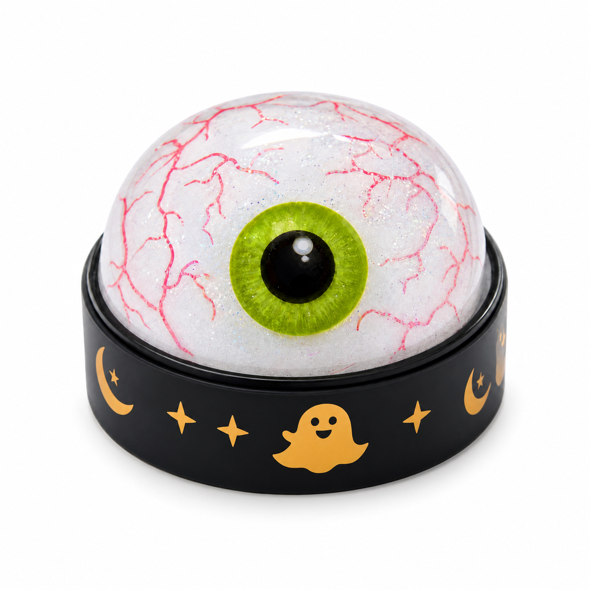 Squish the Spooks! Halloween Glitter Dome Stress-Relief Toy