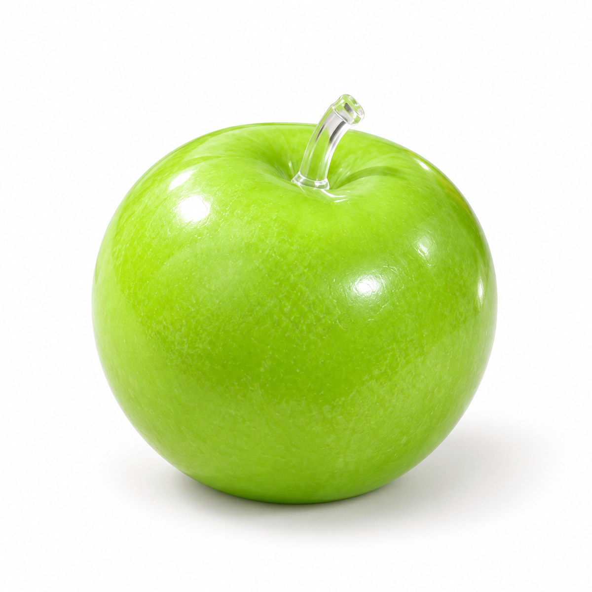 Realistic Green Apple Squishy Stress Toy – Soft Squeeze Sensory Fidget