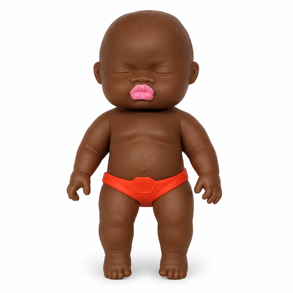 Glitter Baby Squishy Stress Toy – Soft Squeeze Sensory Fidget Doll