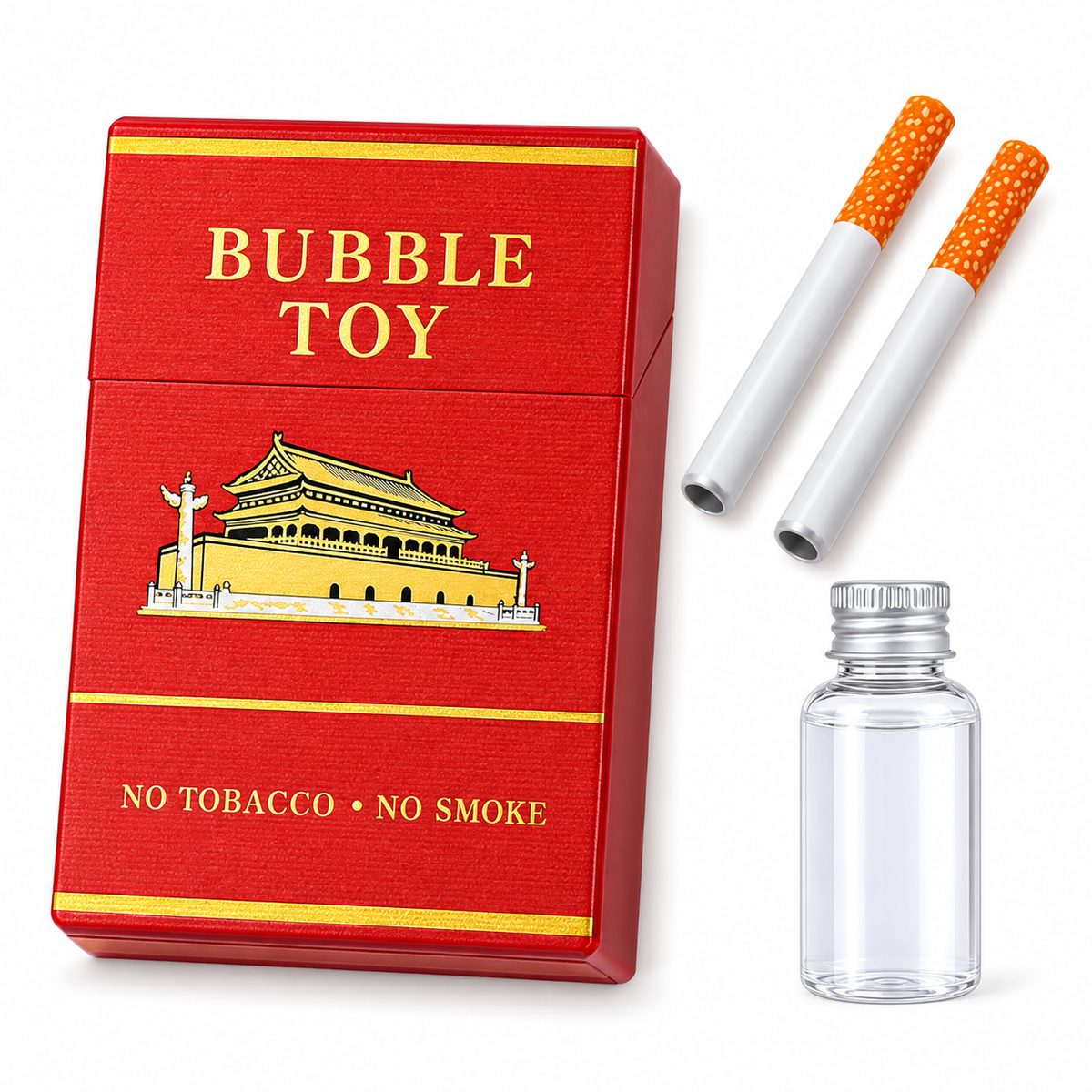 SummerWins Bubble Cigarette Stress Relief Toy – Mini Bubble Blower Party Favor