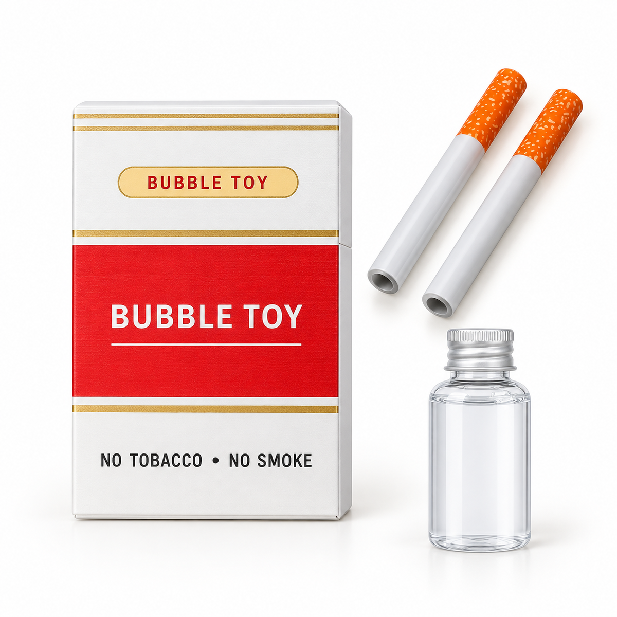 SummerWins Bubble Cigarette Stress Relief Toy – Mini Bubble Blower Party Favor