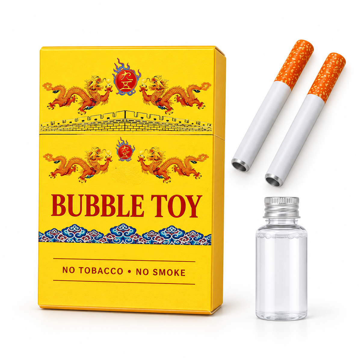 SummerWins Bubble Cigarette Stress Relief Toy – Mini Bubble Blower Party Favor