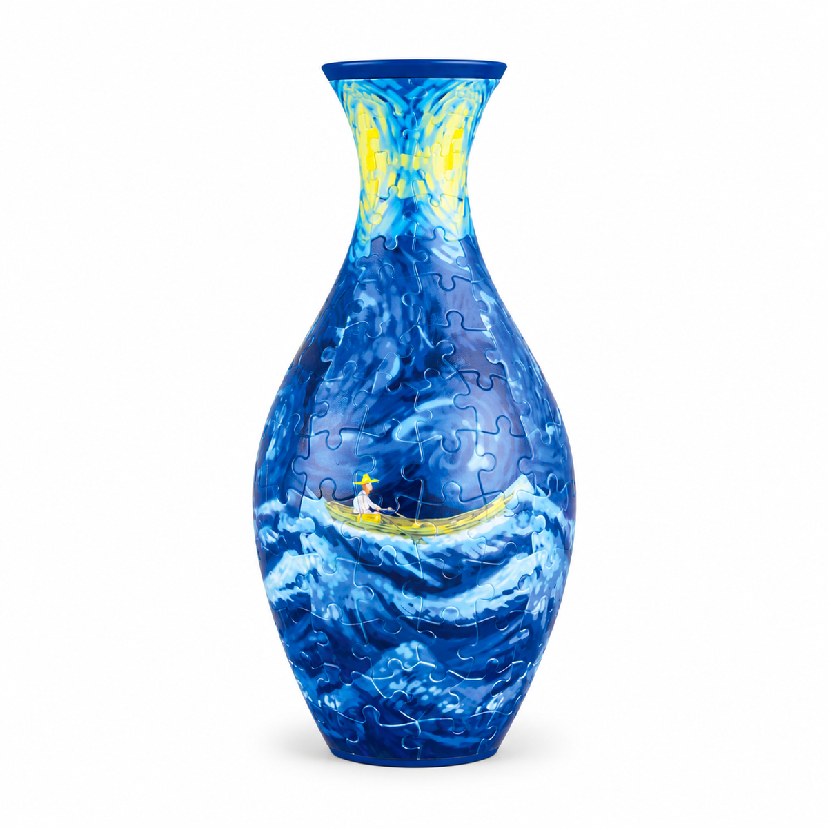Vase Puzzle 3D DIY – Vase à Fleurs à Construire, Décoration Créative & Cadeau Original