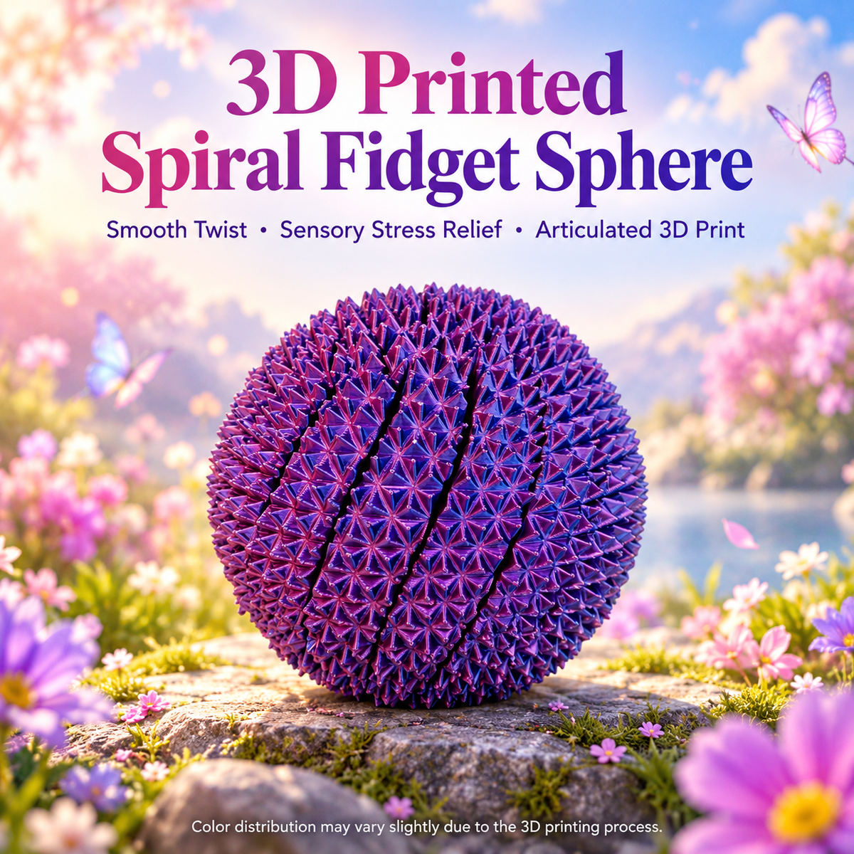 Twist, Transform & Fidget – 3D Printed Dragon Egg & Spiral Sensory Toy