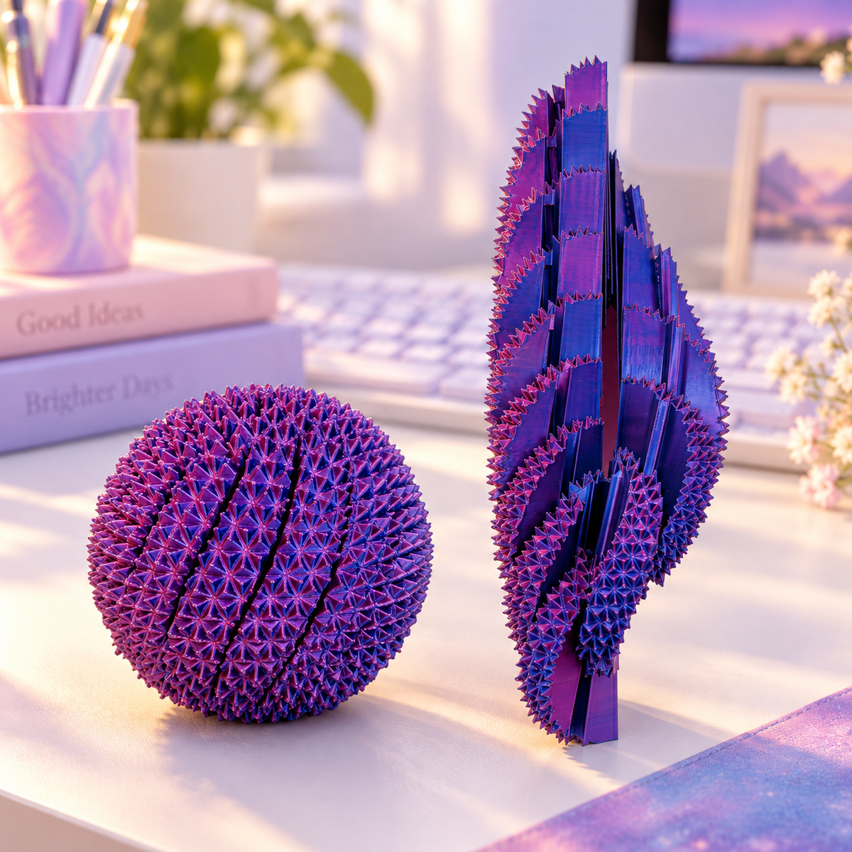 Twist, Transform & Fidget – 3D Printed Dragon Egg & Spiral Sensory Toy